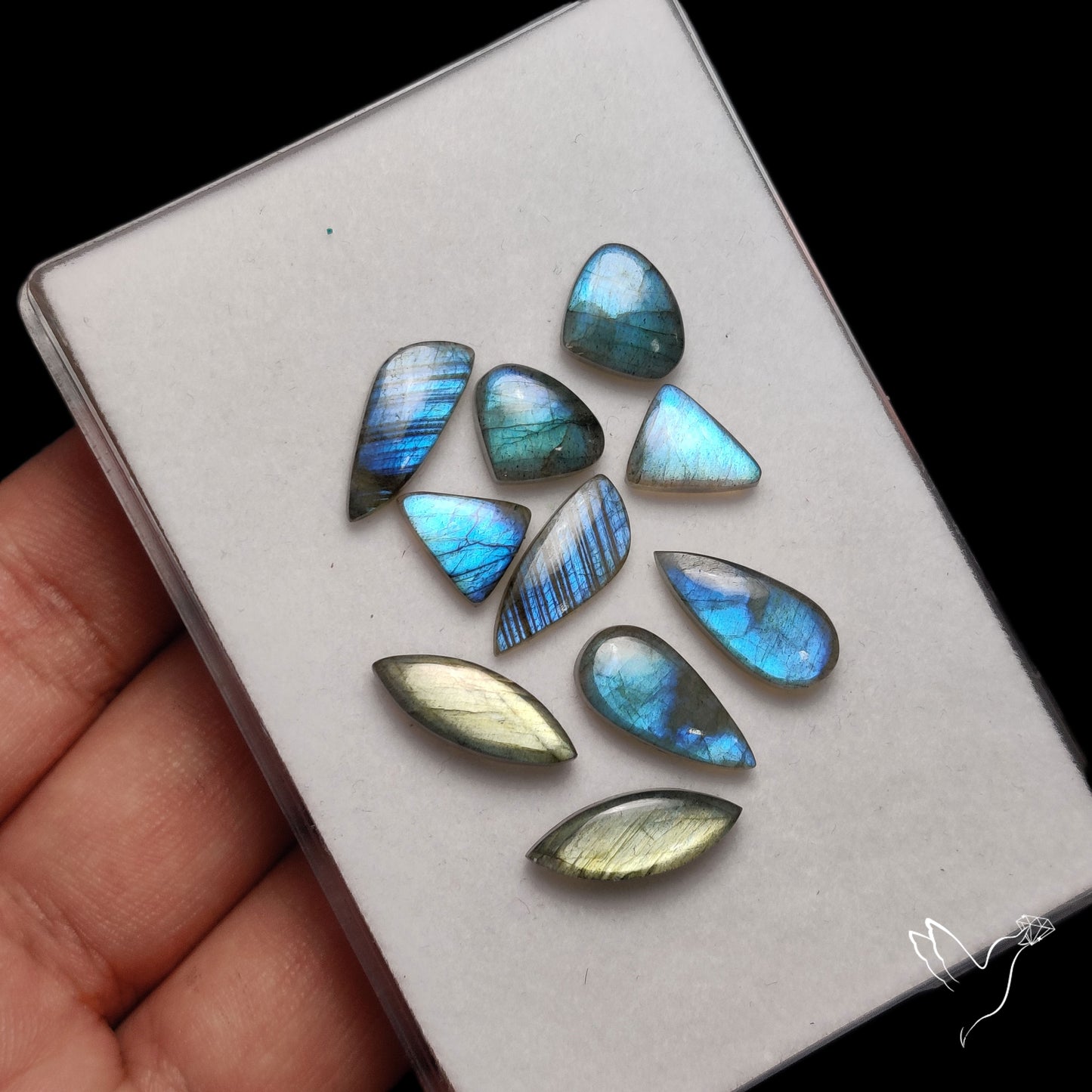 Blue Labradorite Pairs Lot