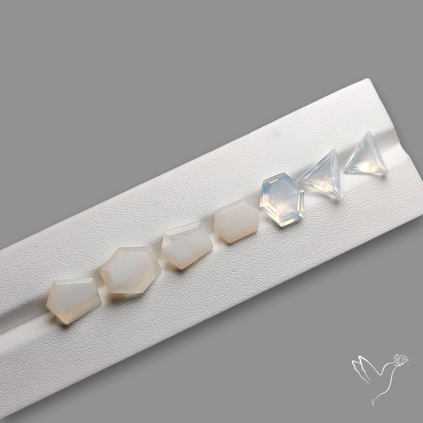 Faceted Opalite Lot