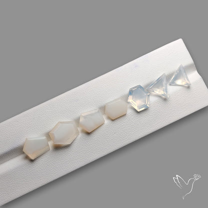 Faceted Opalite Lot