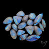 Rainbow Moonstone Cabochons Pair Lot