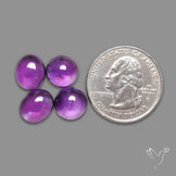Amethyst Cabochons Lot