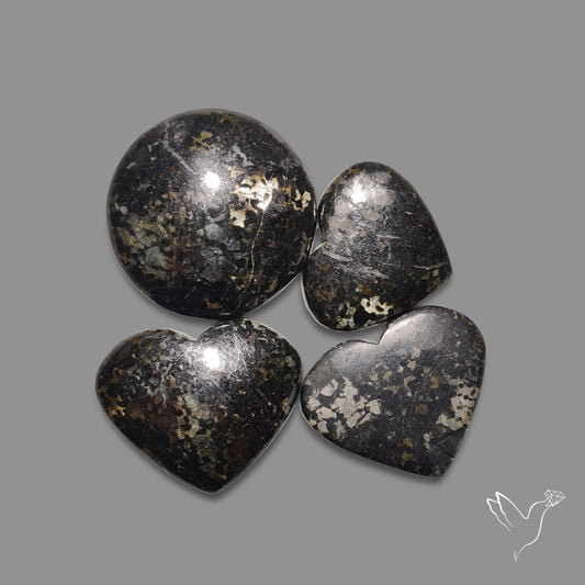 Obsidian Cabochons Lot