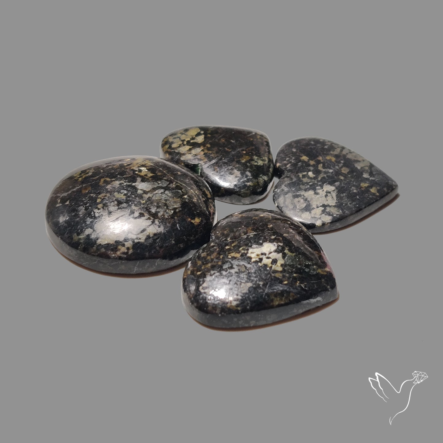 Obsidian Cabochons Lot