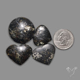 Obsidian Cabochons Lot