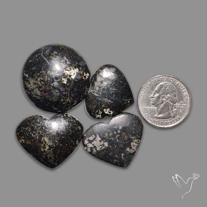 Obsidian Cabochons Lot