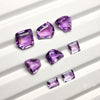 Faceted Fancy Cut Amethyst Lot