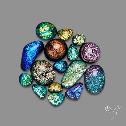 Dichroic Glass Lot