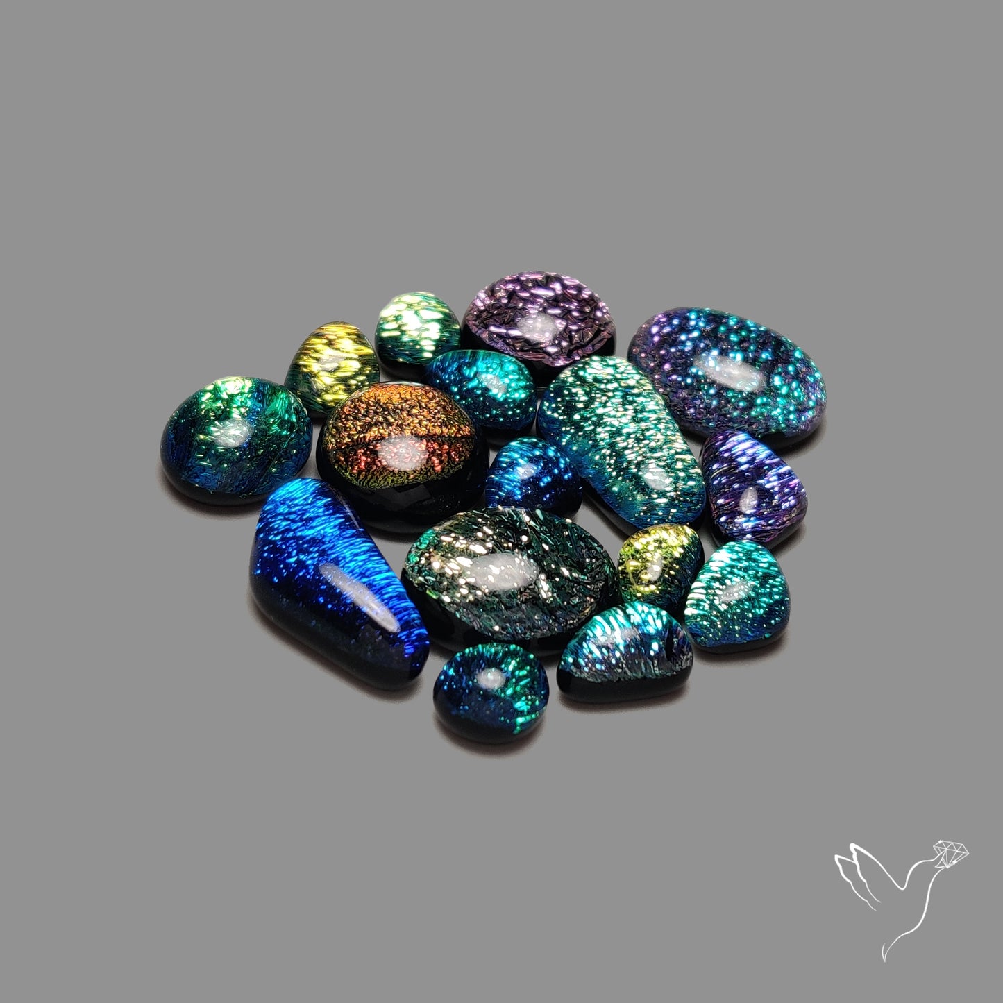 Dichroic Glass Lot