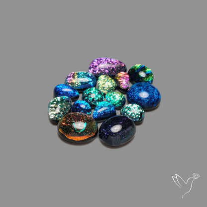Dichroic Glass Lot