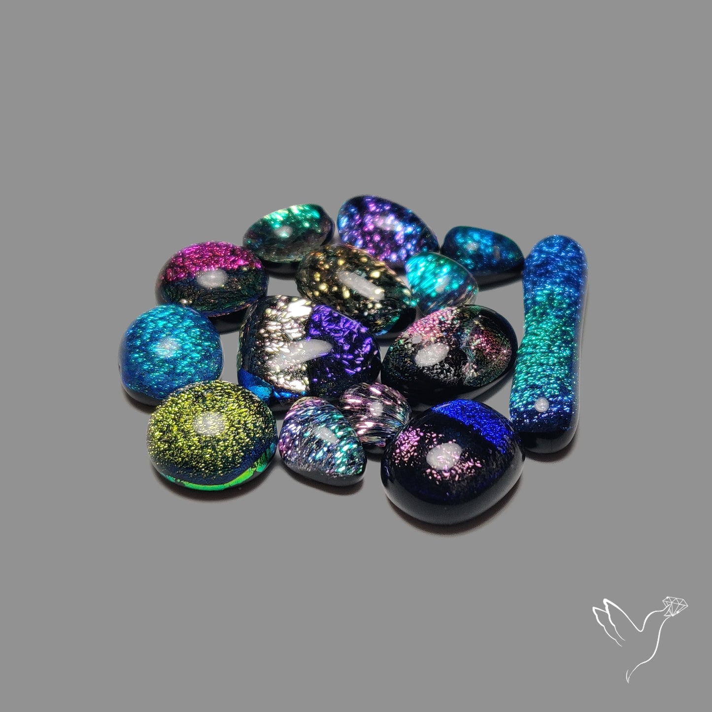 Dichroic Glass Lot