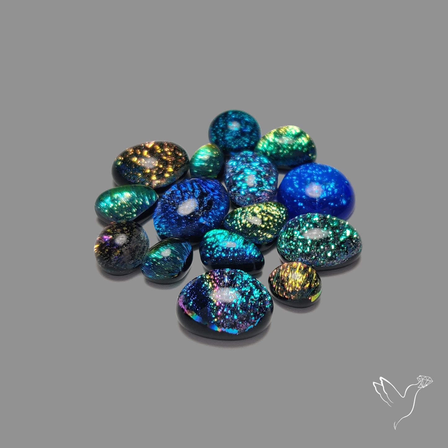Dichroic Glass Lot