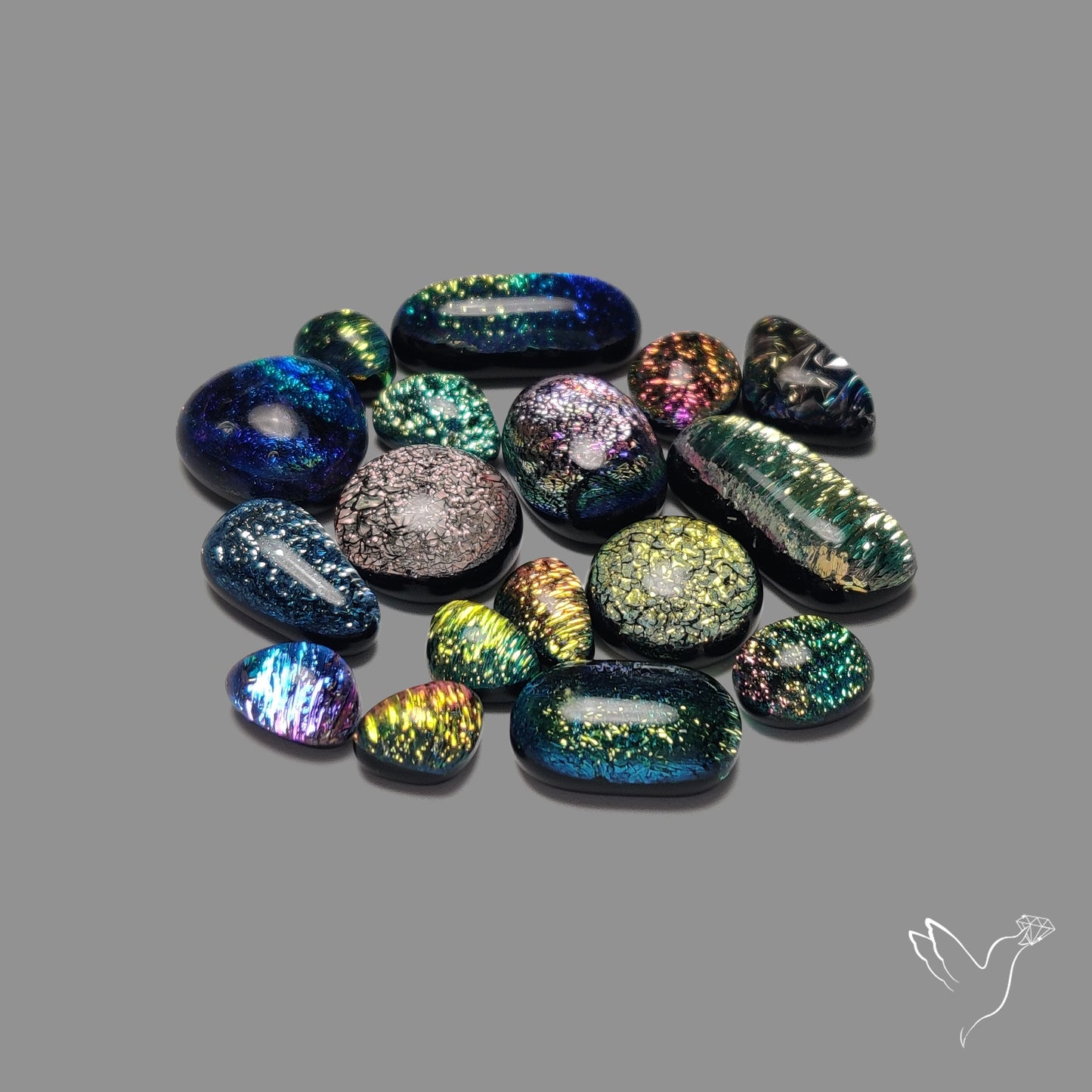 Dichroic Glass Lot
