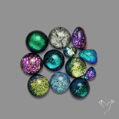 Dichroic Glass Lot