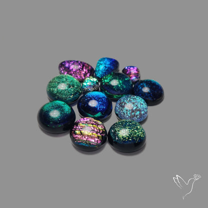 Dichroic Glass Lot