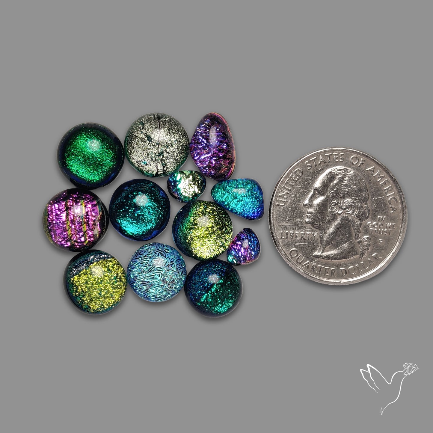 Dichroic Glass Lot