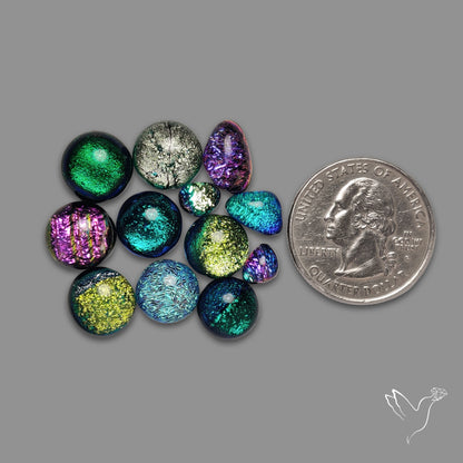 Dichroic Glass Lot