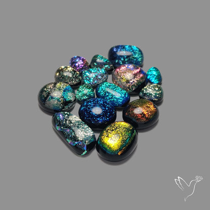 Dichroic Glass Lot