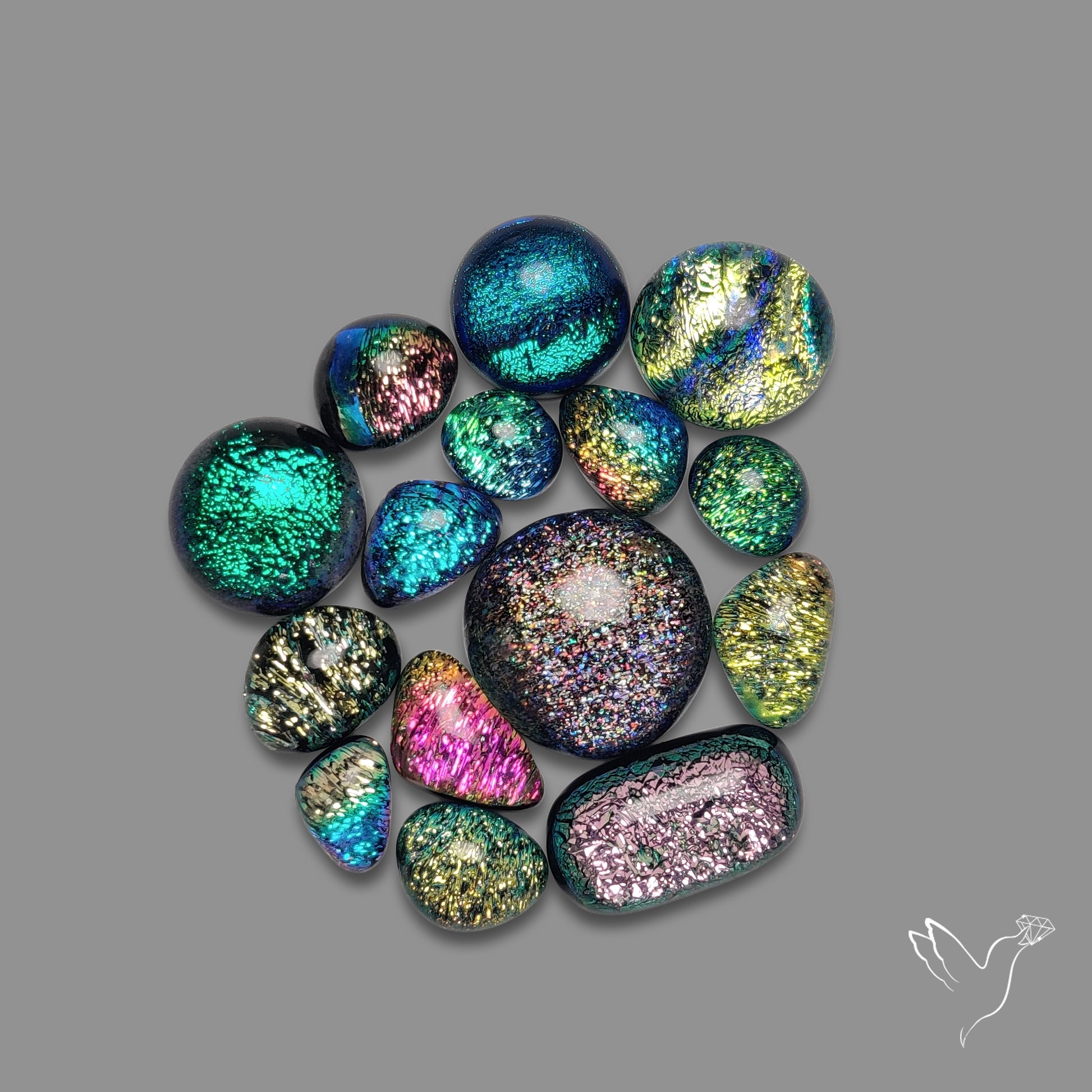 Dichroic Glass Lot