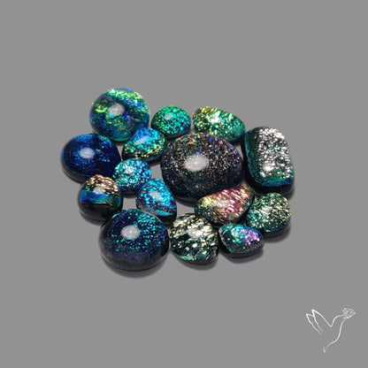 Dichroic Glass Lot