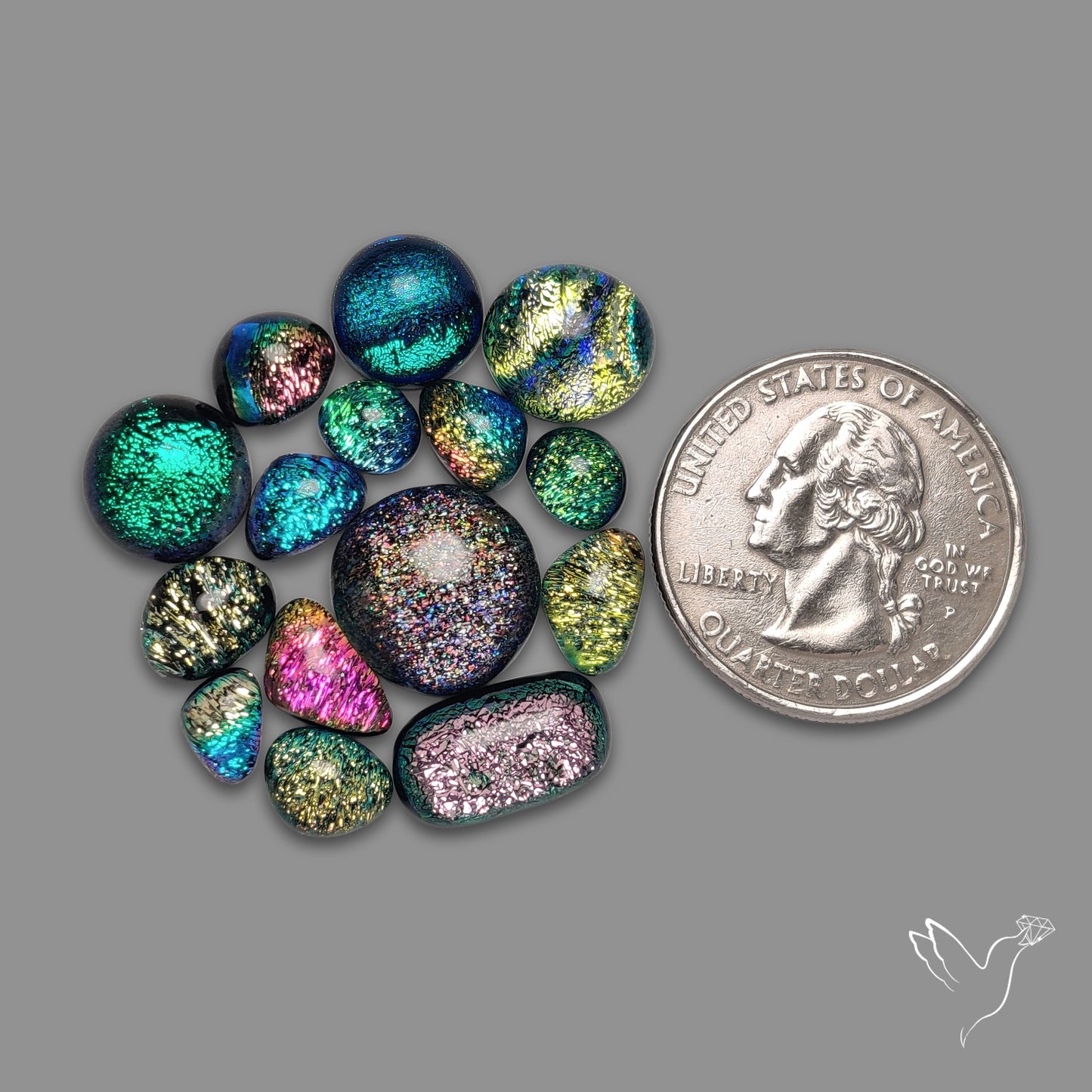 Dichroic Glass Lot