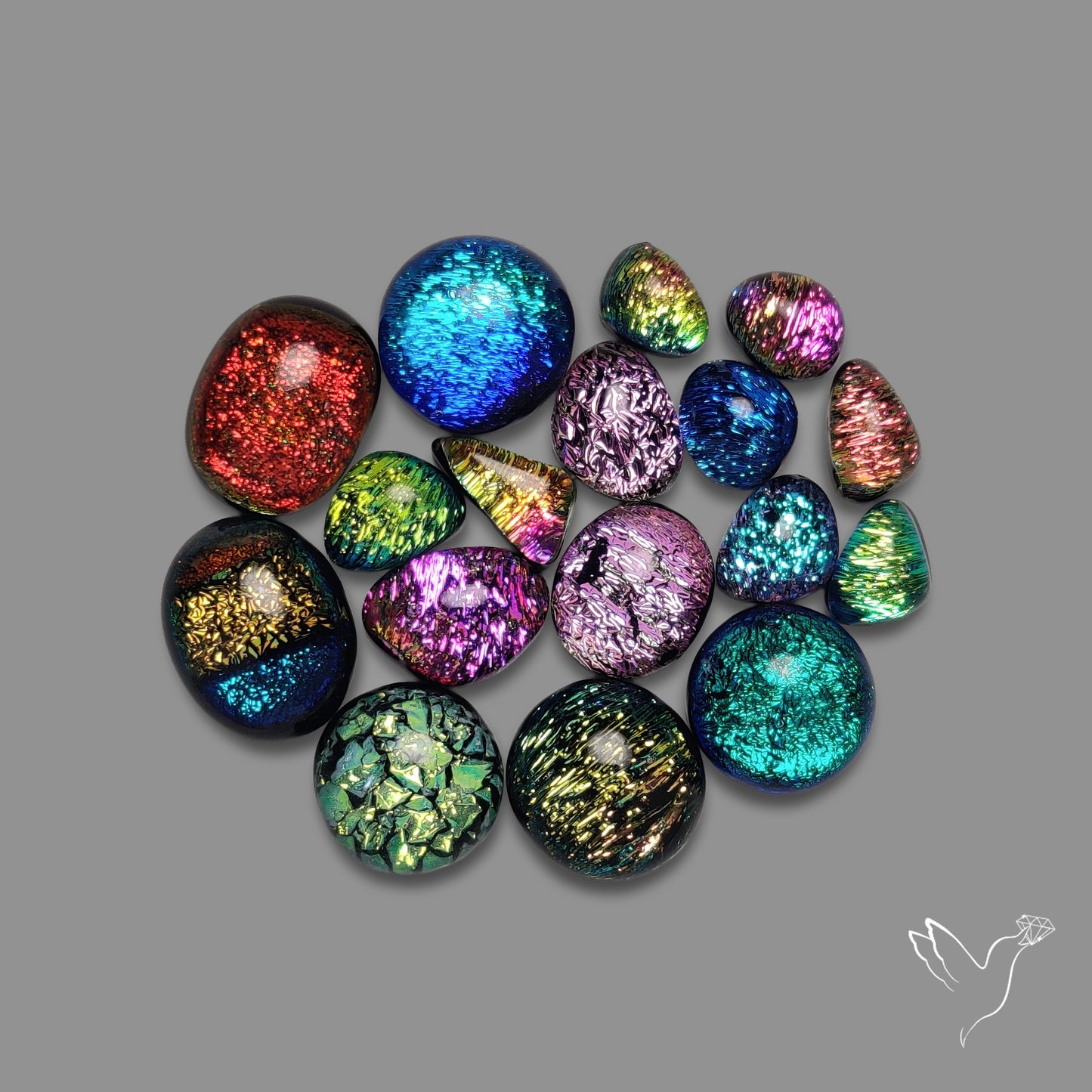Dichroic Glass Lot
