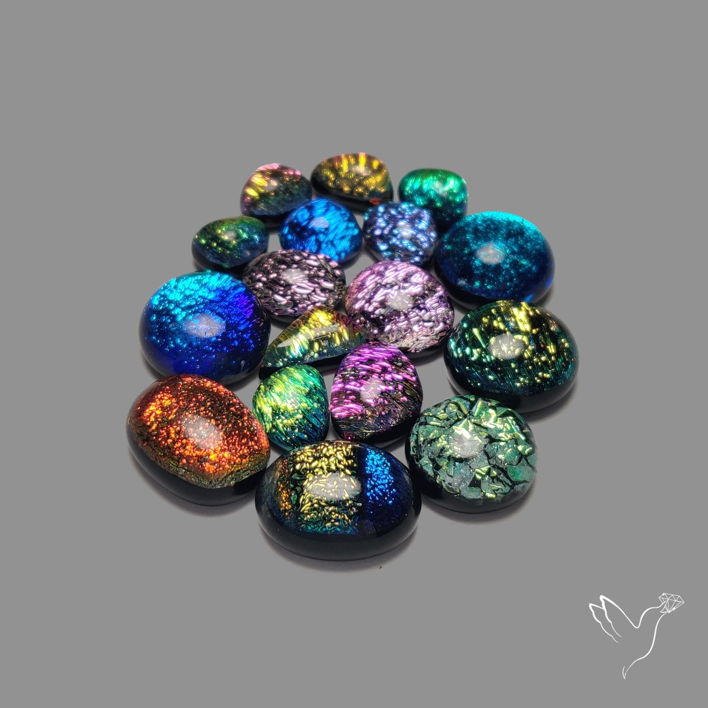 Dichroic Glass Lot