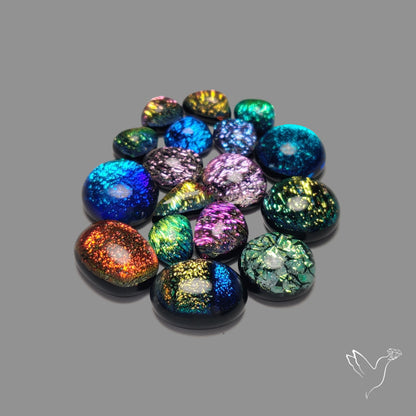 Dichroic Glass Lot