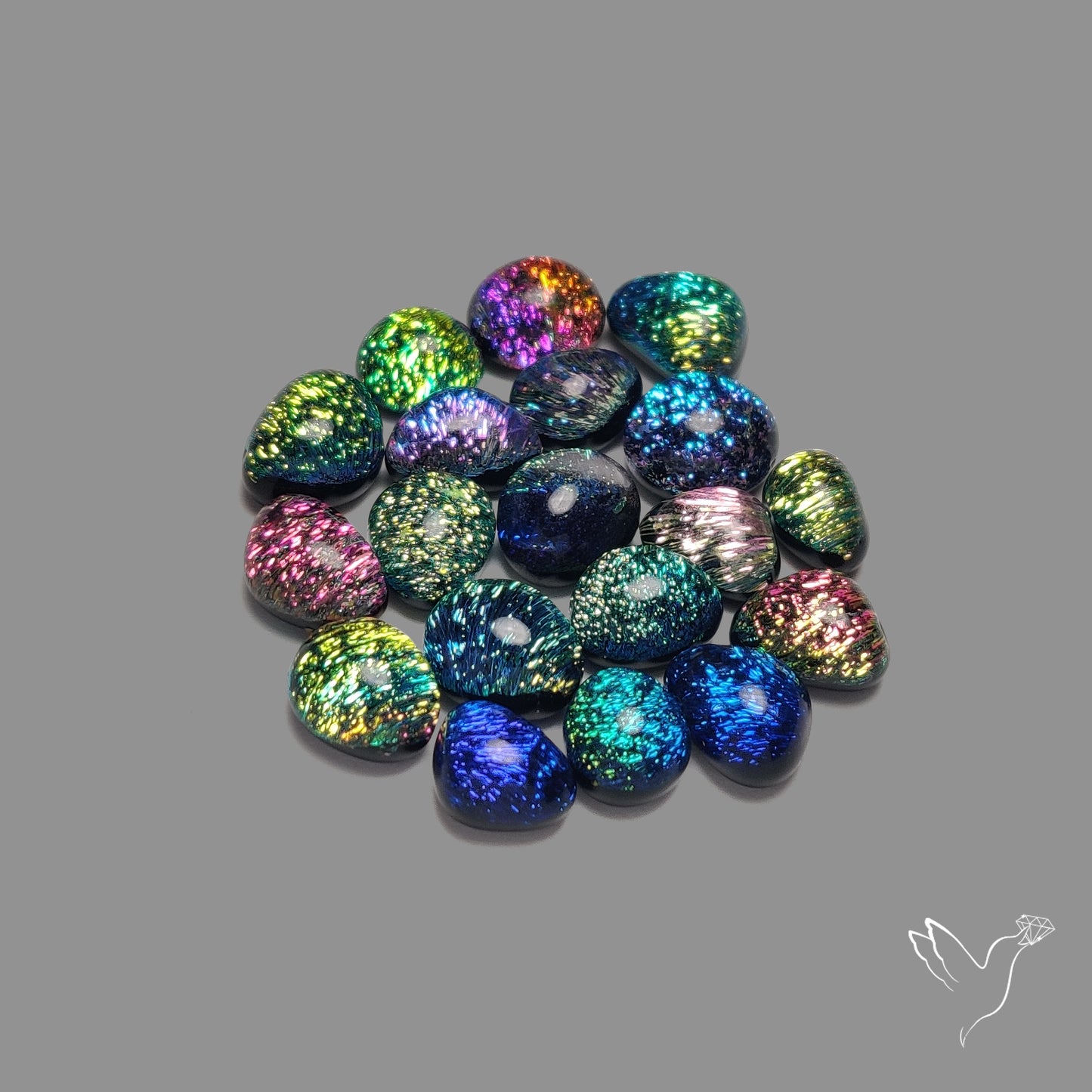 Dichroic Glass Lot
