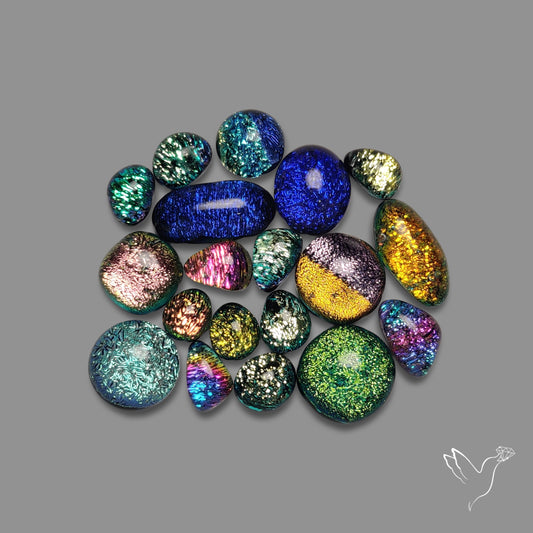 Dichroic Glass Lot