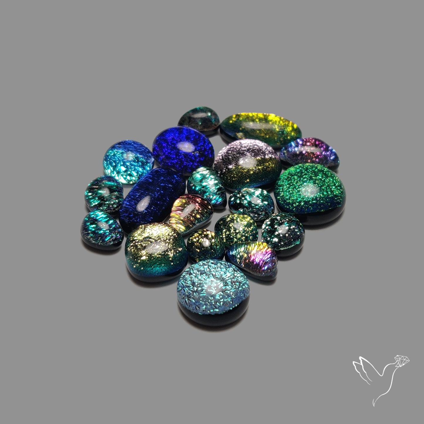Dichroic Glass Lot