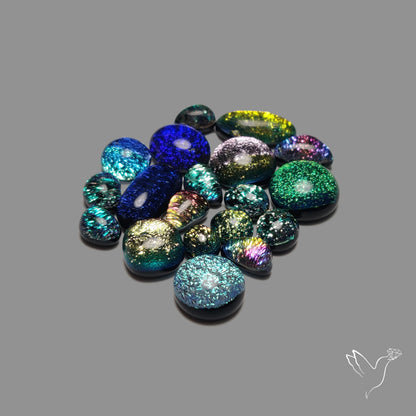 Dichroic Glass Lot