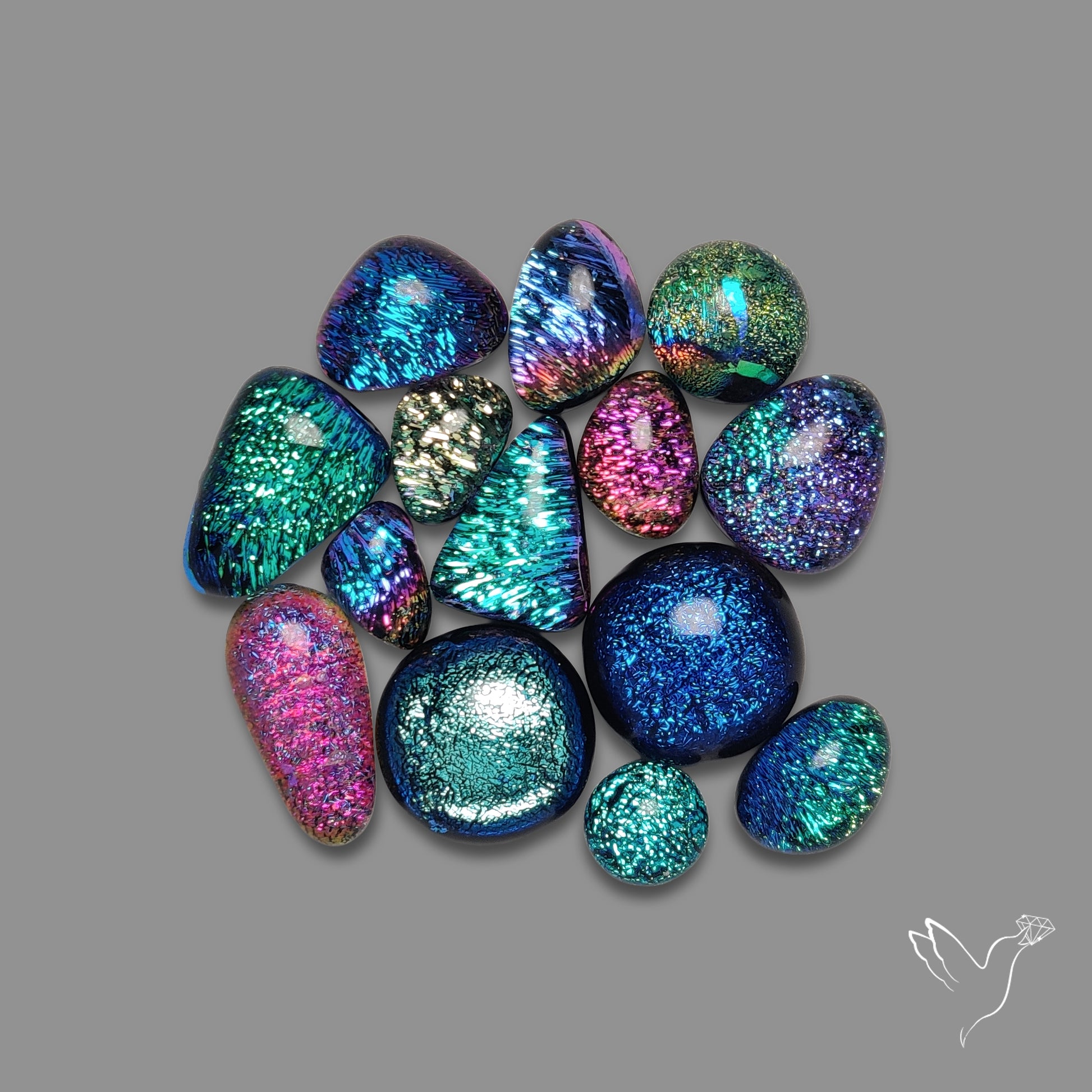 Dichroic Glass Lot