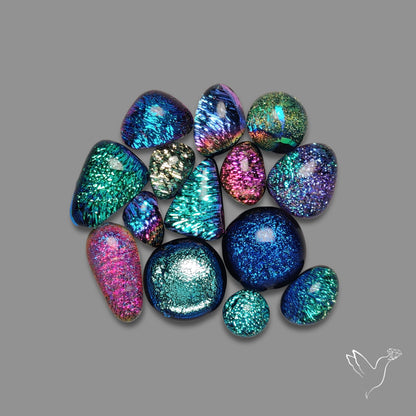 Dichroic Glass Lot