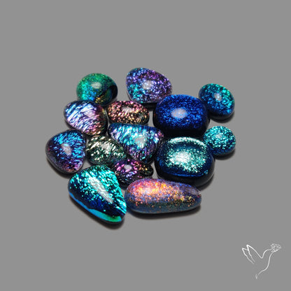 Dichroic Glass Lot