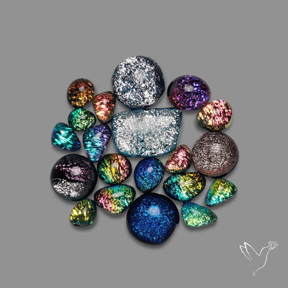Dichroic Glass Lot