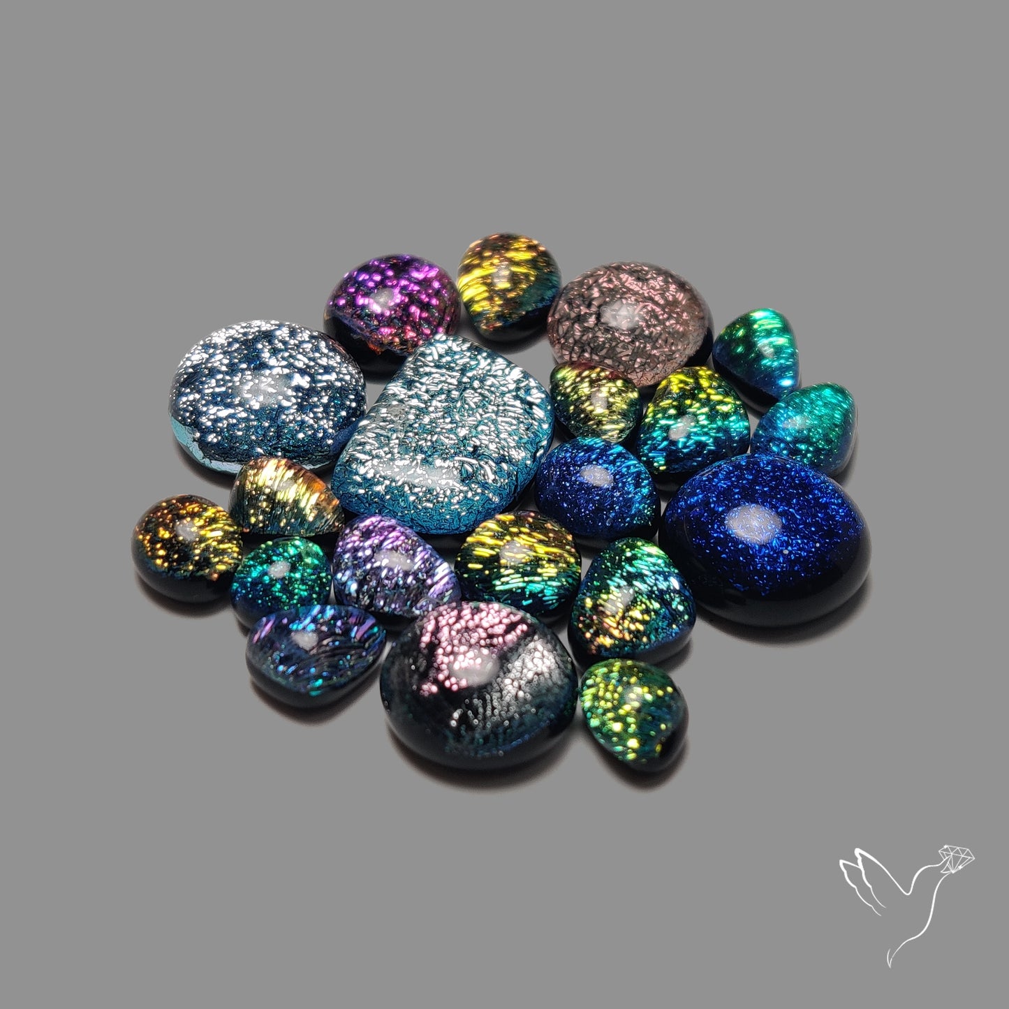 Dichroic Glass Lot