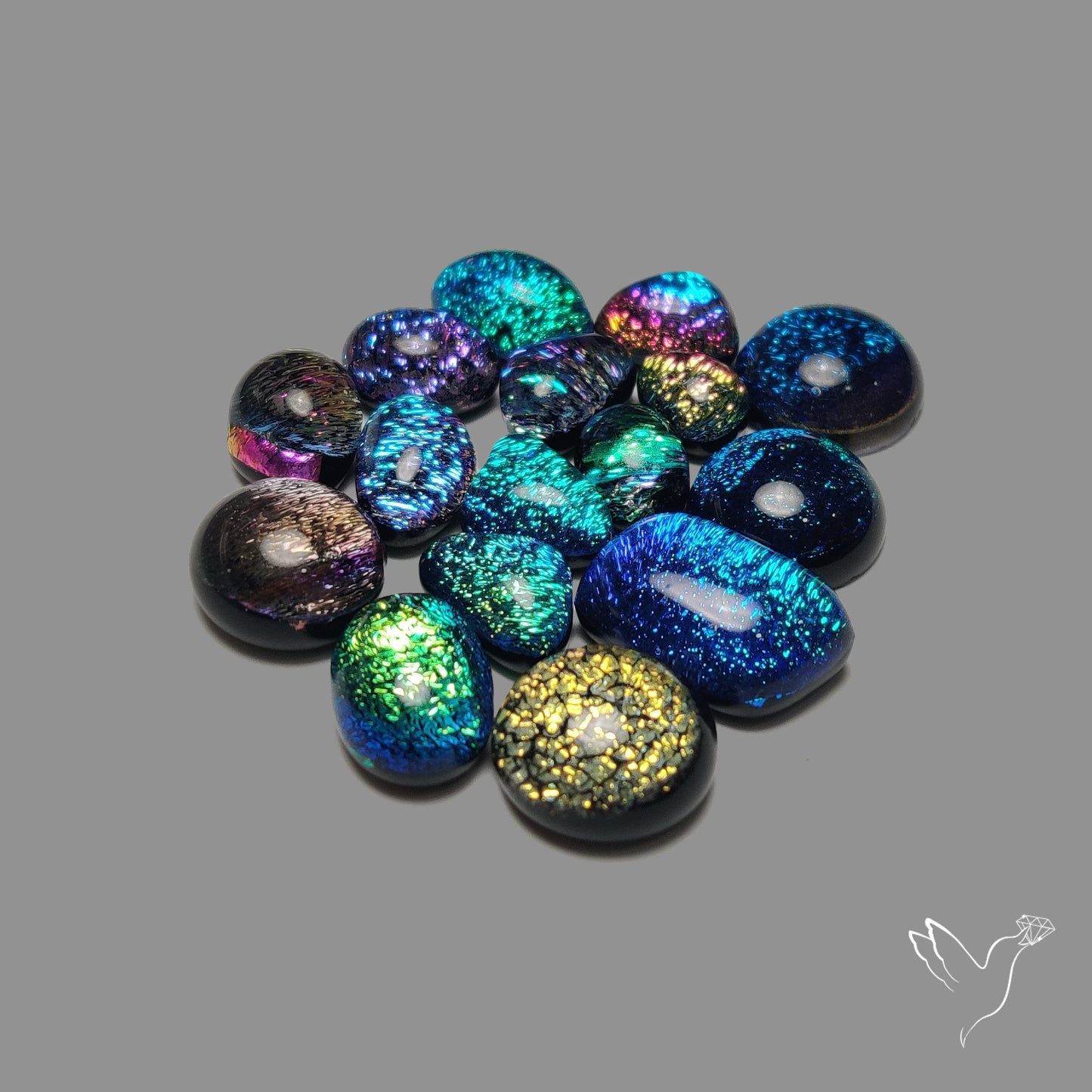 Dichroic Glass Lot