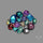 Dichroic Glass Lot