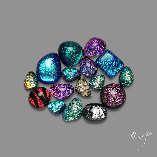 Dichroic Glass Lot