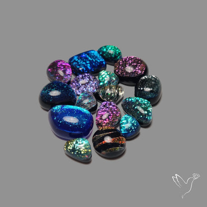 Dichroic Glass Lot