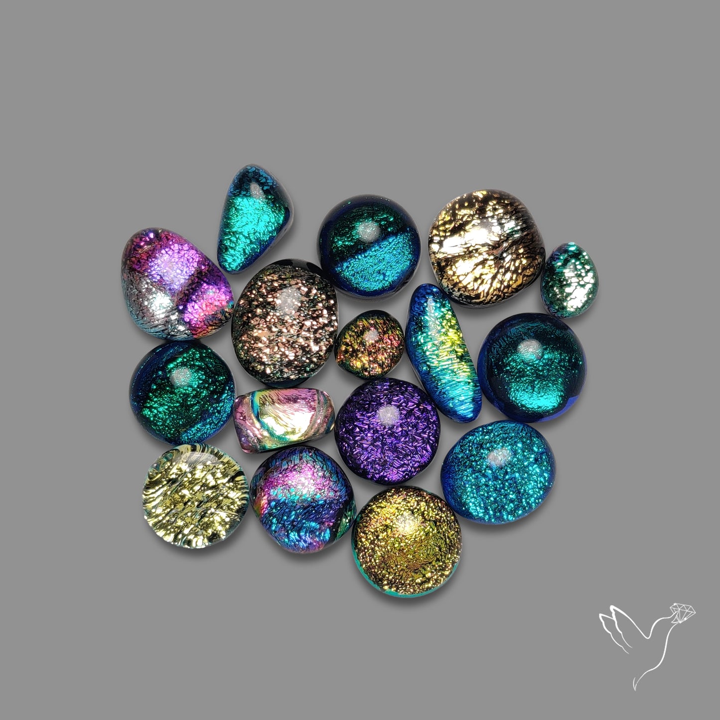 Dichroic Glass Lot