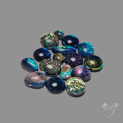 Dichroic Glass Lot