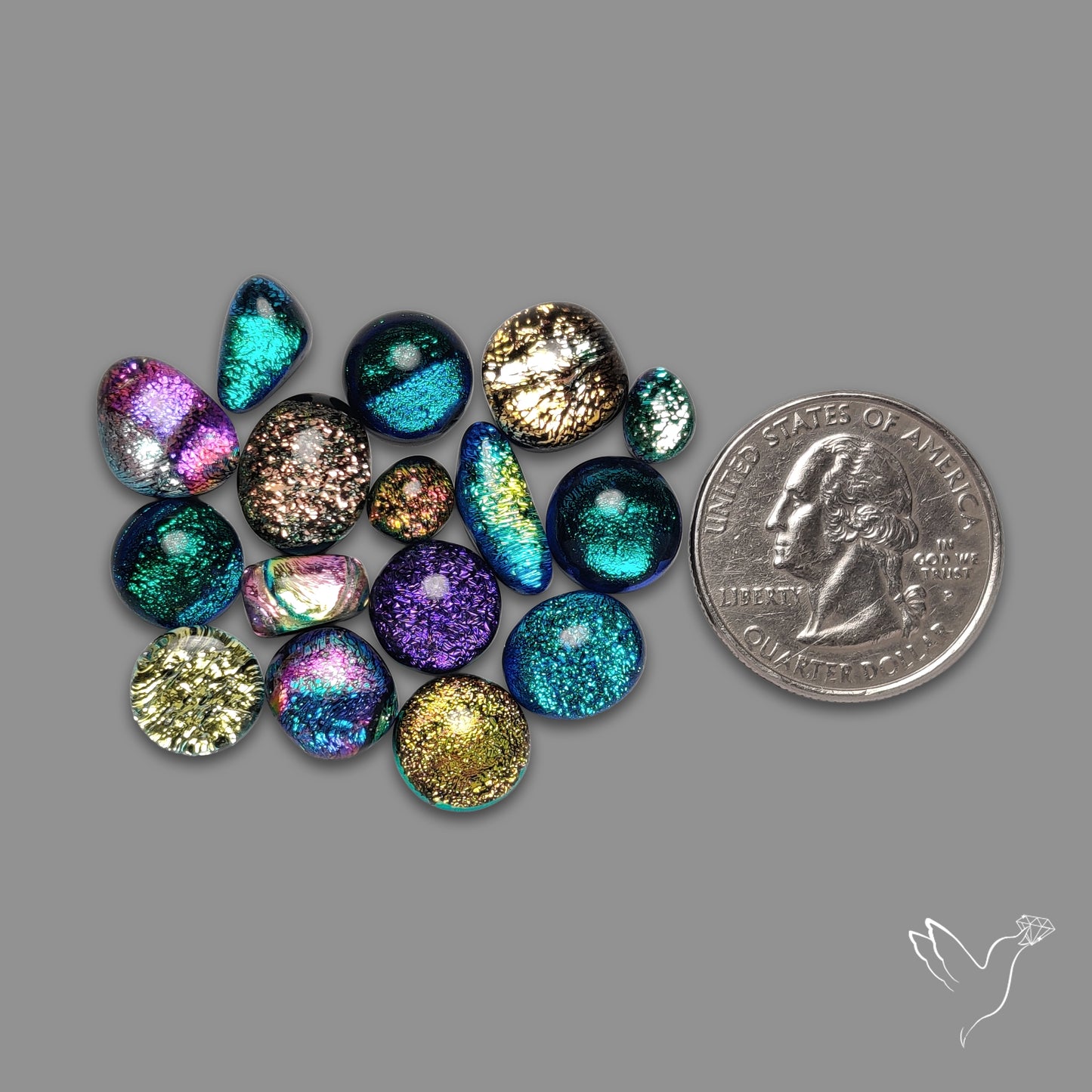 Dichroic Glass Lot