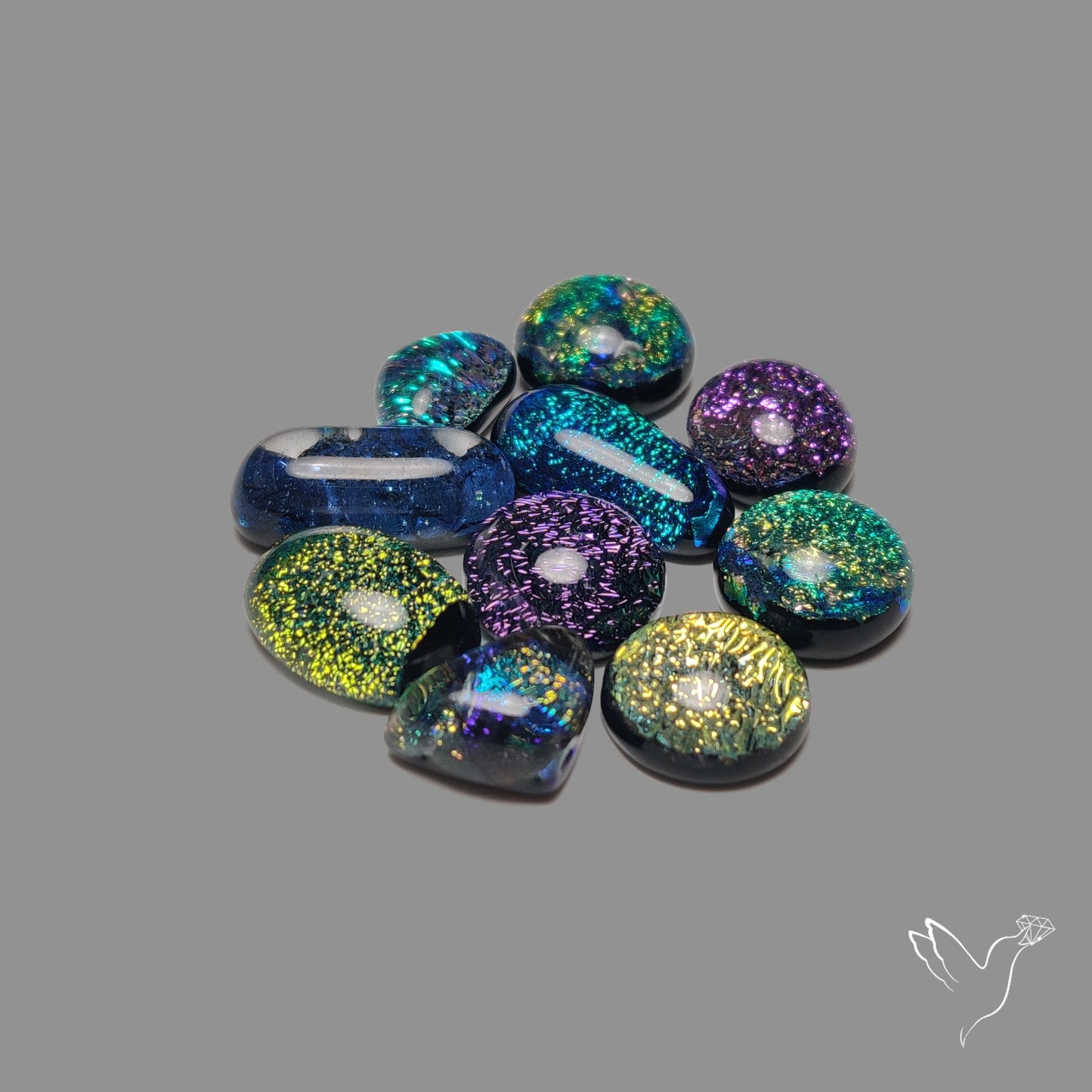 Dichroic Glass Lot