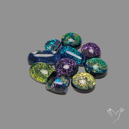 Dichroic Glass Lot