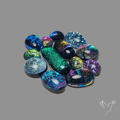 Dichroic Glass Lot