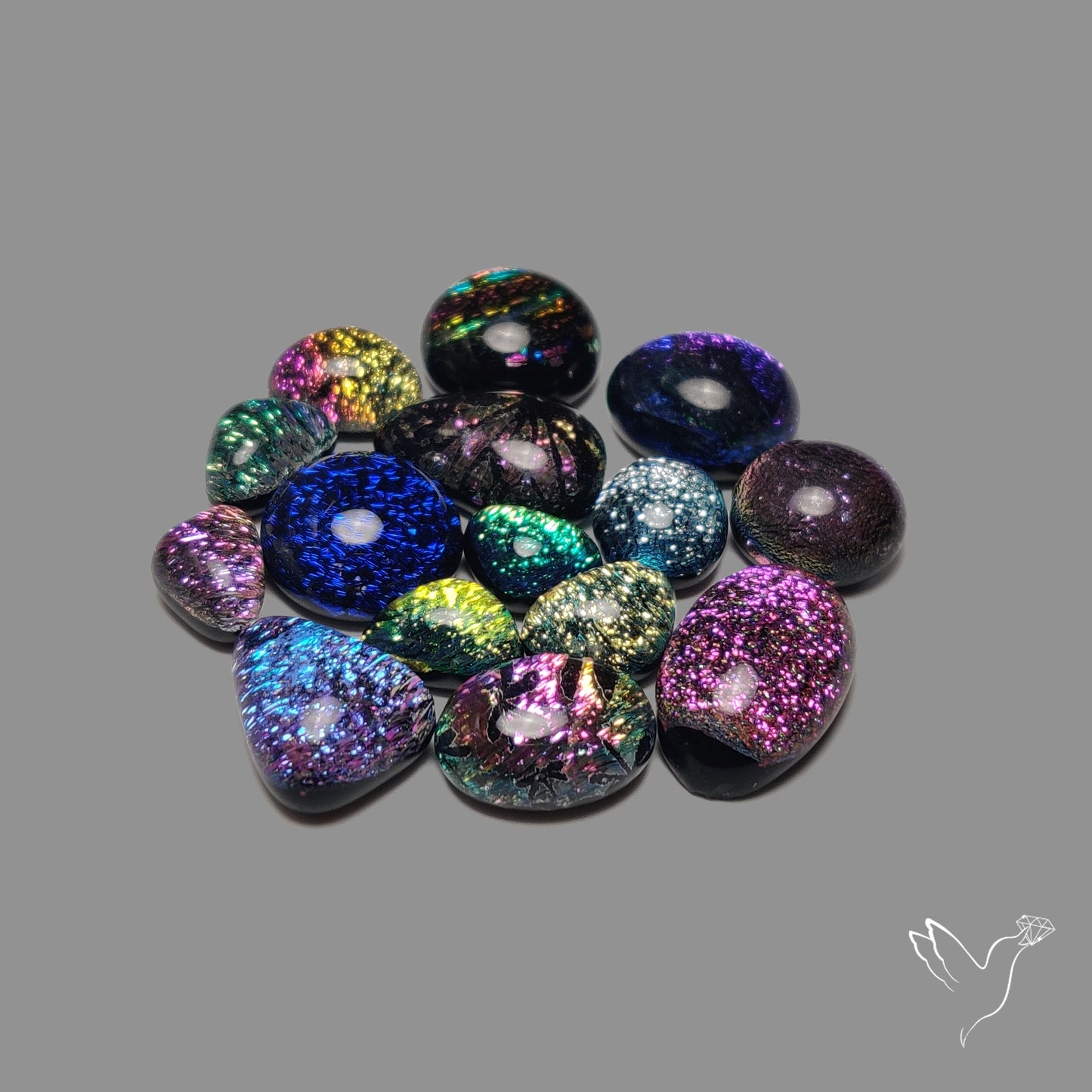 Dichroic Glass Lot