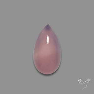 Lavender Chalcedony Cabochon