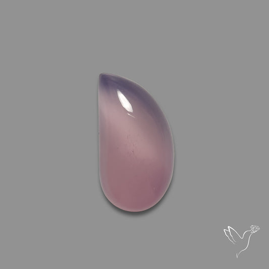 Lavender Chalcedony Cabochon