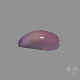 Lavender Chalcedony Cabochon